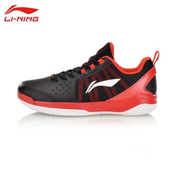 李寧（LI-NING）籃球鞋ABPM017-2新基礎(chǔ)黑/亮霓虹 