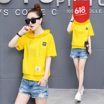 時(shí)尚印花短袖，讓你輕松變女神