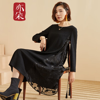 元素,樣式,新款,毛呢大擺連衣長(zhǎng)裙,衣長(zhǎng),裙新款,流行,趨勢(shì)