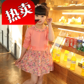 女童毛衣裙式