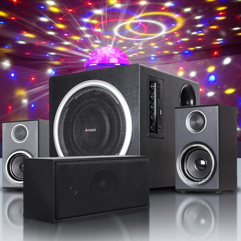 志高（CHIGO） ML-312A 音箱/音響 ML-312+中置喇叭+彩燈