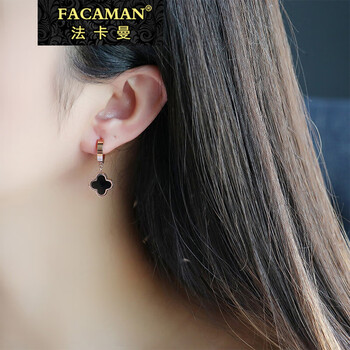 法卡曼（FACAMAN）耳環(huán)合金 鍍銀 鍍金