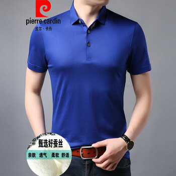 皮爾卡丹（pierrecardin） 短袖 男士T恤 17-118玫紅色 