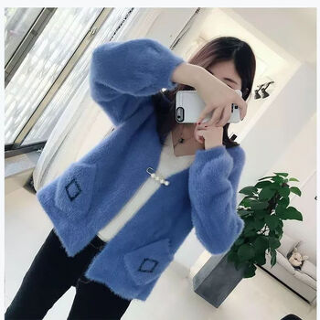 貂毛開衫