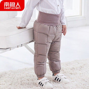 女童新款羽絨褲