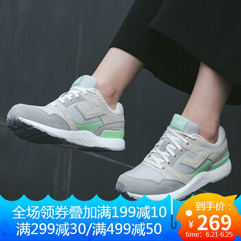 普尼（PONY）跑步鞋灰色/薄荷綠（女） 39