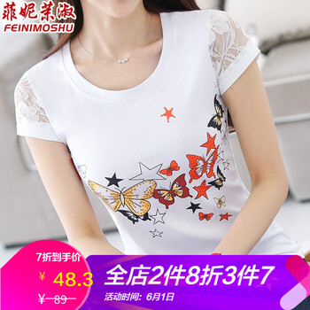 元素,樣式,新款,流行,短袖,趨勢,蕾絲,黃色