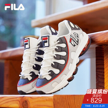 斐樂(lè)（FILA）跑步鞋白色/傳奇藍(lán)-WN 