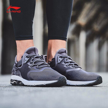 李寧（LI-NING）跑步鞋夜影藍(lán)/標(biāo)準(zhǔn)白 