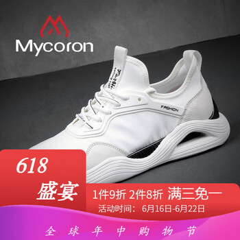 mycoron男士白色 39
