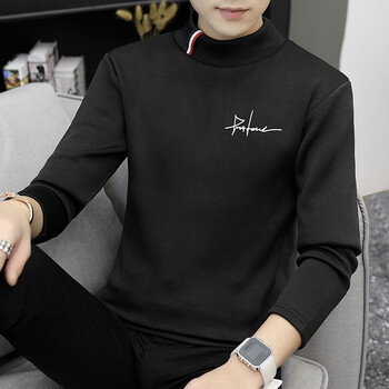 亞寧之家 長(cháng)袖 男士T恤 902黑色 