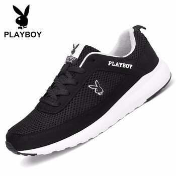 花花公子（PLAYBOY）跑步鞋黑色 42