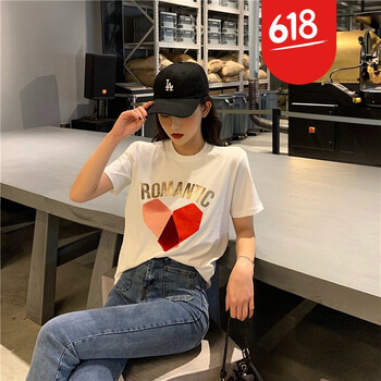圓領(lǐng)短袖襯衫，打造清爽小仙女