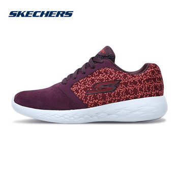 SKECHERS跑步鞋酒紅色/BURG 