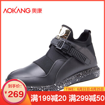 奧康（Aokang）男士黑色173211000 38