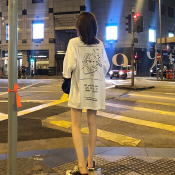 時(shí)尚修身短袖，微胖妹子的福音