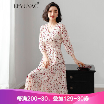 珂語(yǔ)瑤 碎花  連衣裙