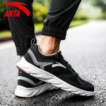 安踏（ANTA）跑步鞋-10黑/安踏白 42