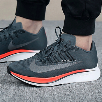 耐克（NIKE）跑步鞋880848-400藍/灰/橙 40