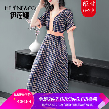 純色連衣裙，微胖女神的氣質(zhì)之選