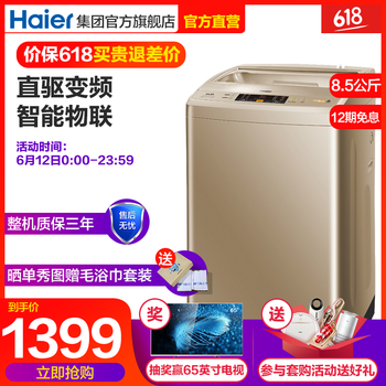 海爾（Haier） 波輪式 全自動(dòng) 洗衣機(jī) EB85BM59GTHU1