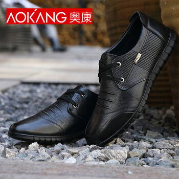 奧康（Aokang）男士黑色153219032 41