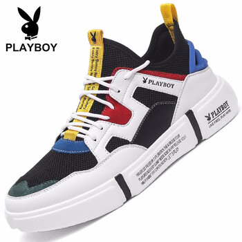花花公子（PLAYBOY）男士白/黃 41