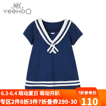海軍風(fēng)女童裝
