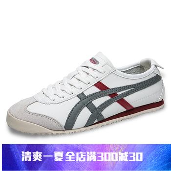 撩動板鞋白灰紅9001(皮面) 44，36，37，38，39，40，41，42，43