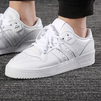 阿迪達(dá)斯（Adidas）板鞋G27706/白色 皮面 