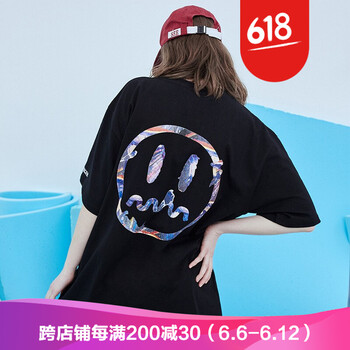 BLUS 短袖 男士T恤 黑色 