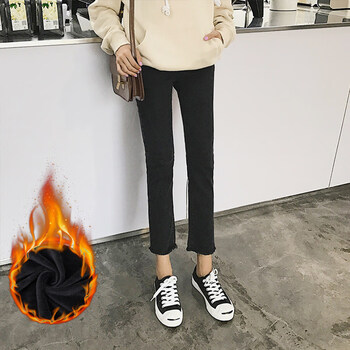 加絨牛仔褲，讓你的運動更簡單！