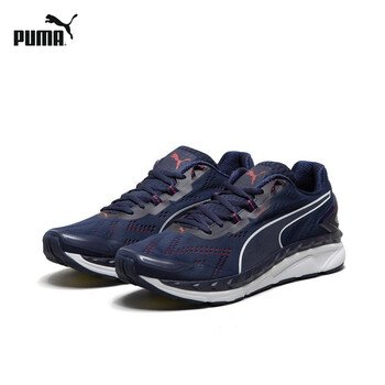 彪馬（PUMA）跑步鞋粗呢藍(lán)-綢緞紅 07 