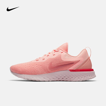 耐克（NIKE）跑步鞋AO9820-601骨粉色/珊瑚灰/淺玫瑰紅 