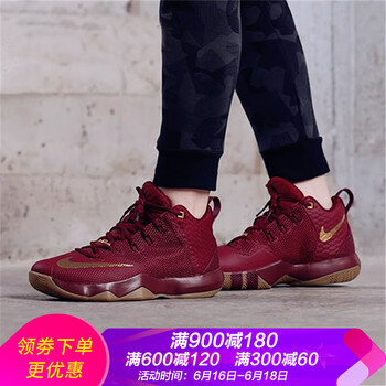 耐克（NIKE）籃球鞋使節(jié)9騎士紅852413-676 43