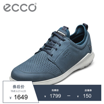 愛步（ECCO）男士牛仔藍(lán)53480402086 