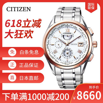 西鐵城男表鈦