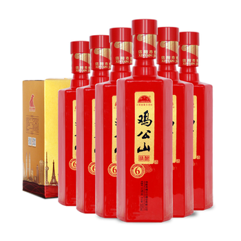雞公山45度375mL-500mL，500ml*6瓶 濃香型，濃香