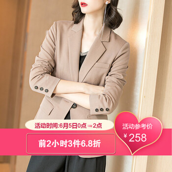女西裝長(zhǎng)袖皮外套