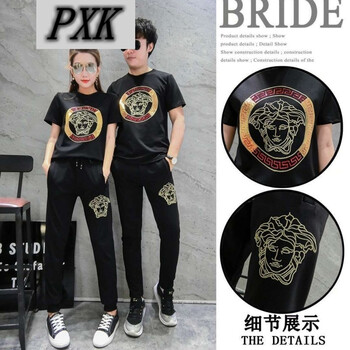 PXK 短袖 男士T恤 黑色. 