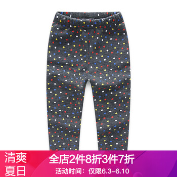 波點(diǎn)打底褲冬女