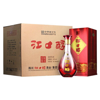 江口醇（jiangkouchun）52度500ml/瓶 濃香型，濃香