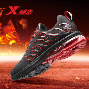 特步（XTEP）跑步鞋黑紅 41，42