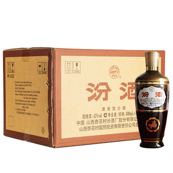 汾酒42375mL-500mL，500ml*6瓶 清香型，清香