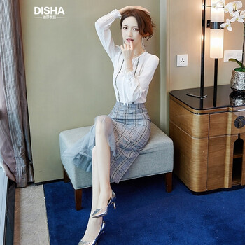 迪莎衣品（DISHAYIPIN）  口袋 連衣裙