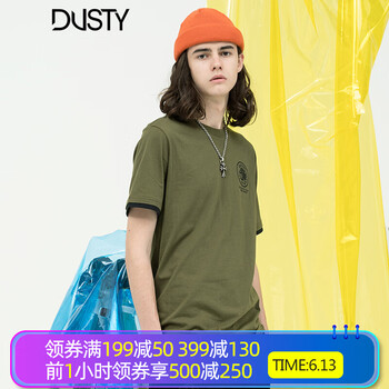 DUSTY 短袖 男士T恤 GN 