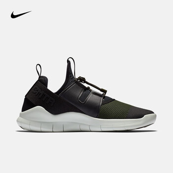 耐克（NIKE）跑步鞋AJ8308-003黑/紅衫綠 