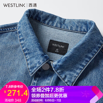 藍(lán)色毛邊外套
