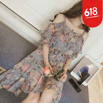 純色燈籠袖裙，打造甜美小仙女