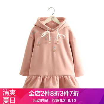 女童冬季衛(wèi)衣裙
